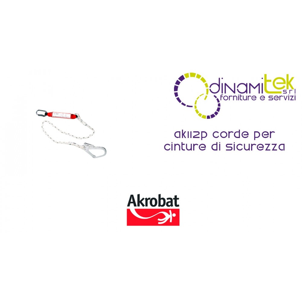 KABEL FüR SICHERHEITSGURTE AK112P AKROBAT Dinamitek 1