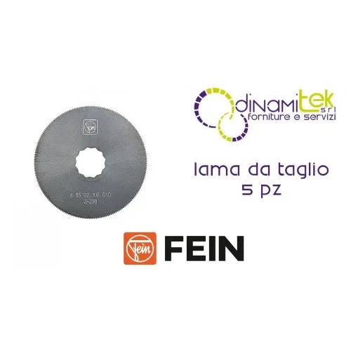 FEIN HSS-TRENNKLINGE Ø 80 MM - 5 STüCK FüR METALLE UND KUNSTSTOFFE Dinamitek 1