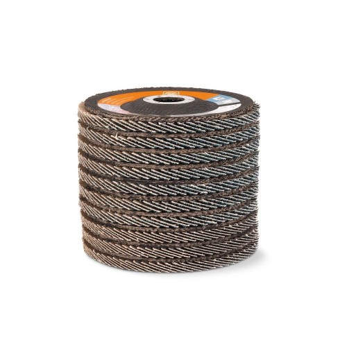 FEIN DISCO ABRASIVO LAMELLARE Ø125MM GRANA 40 PER ACCIAIO INOX Dinamitek 3