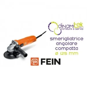 FEIN CG 10-125 COMPACT ANGLE GRINDER 1000W - CUTTING, DEBURRING, SANDING Dinamitek 1
