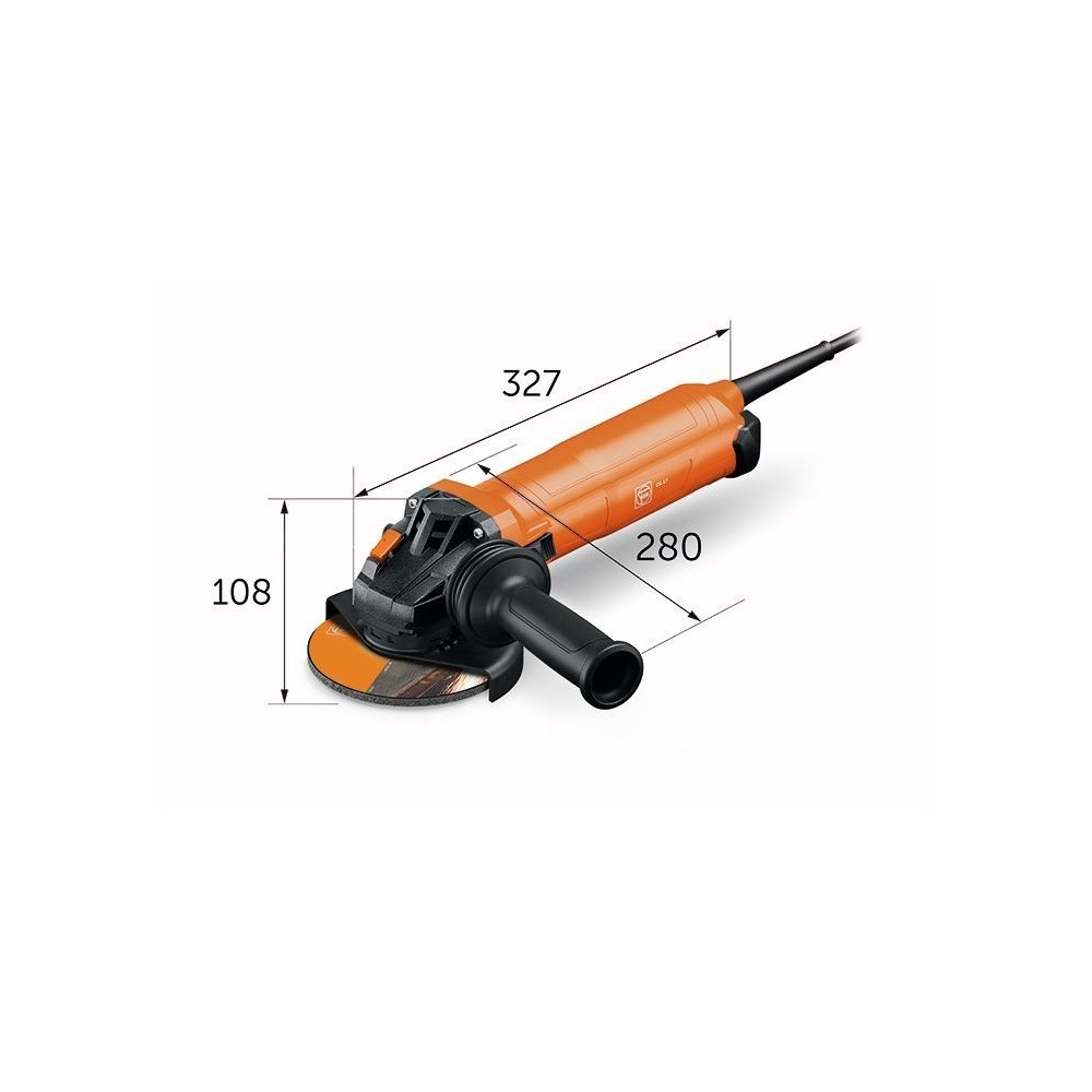 MEULEUSE D'ANGLE FEIN CG 17-125 1700 W Ø 125 MM – PUISSANCE ET SéCURITé Dinamitek 3