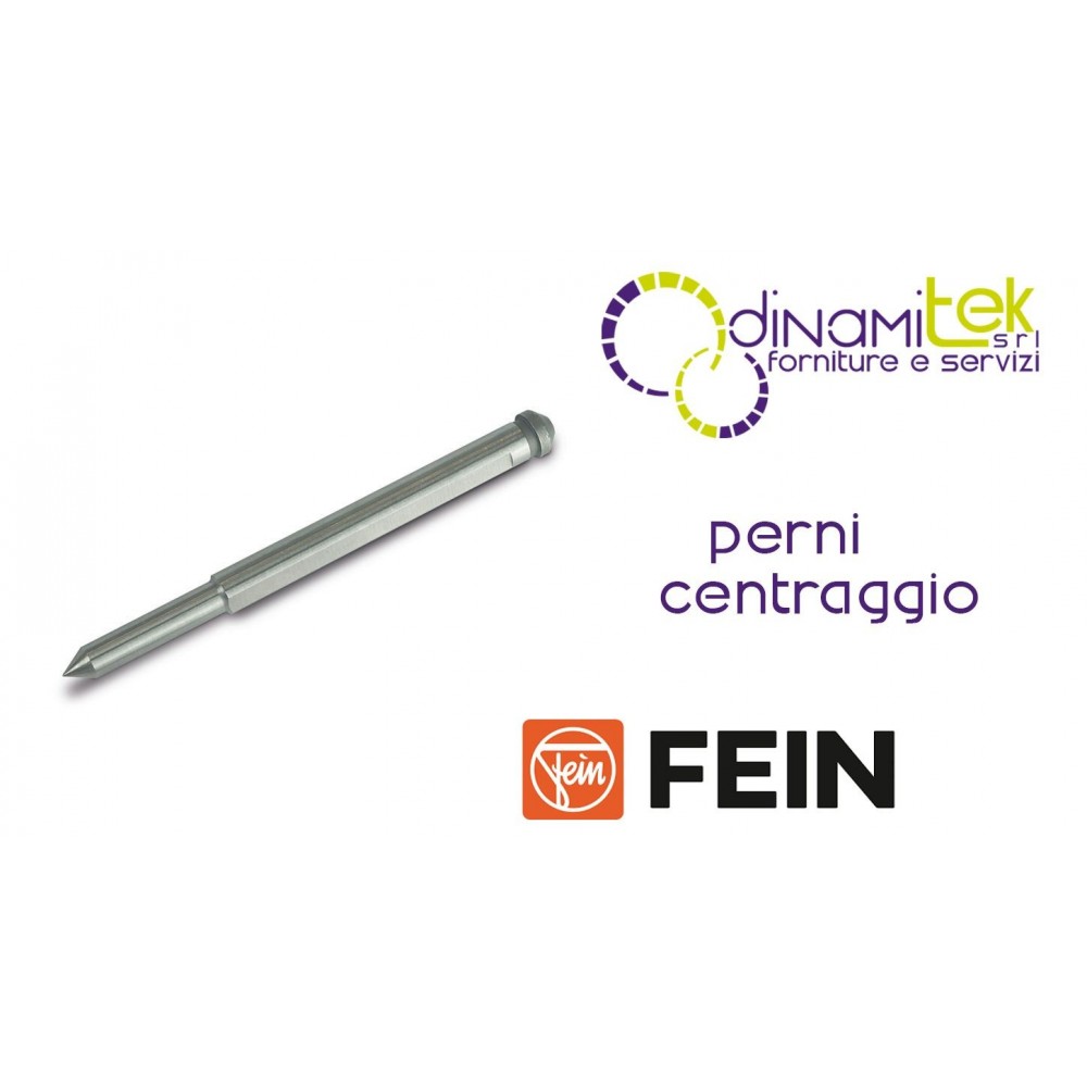 PASADORES DE CENTRADO FEIN Ø 6,35 MM LONGITUD 82 MM PARA BROCAS DE NúCLEO Dinamitek 1