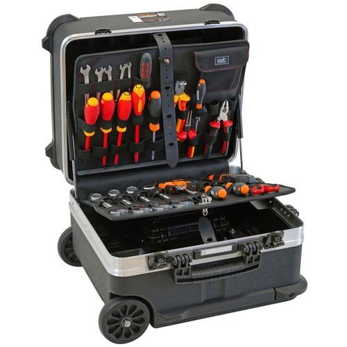 CARRO PROFESIONAL GT LINE V-ROCK TURTLE PEL: DURADERO Y SEGURO PARA HERRAMIENTAS. Dinamitek 6