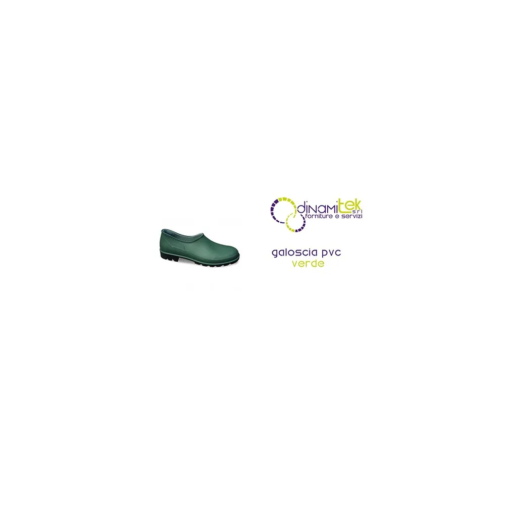 GALOSH DE PVC - VERDE Dinamitek 2
