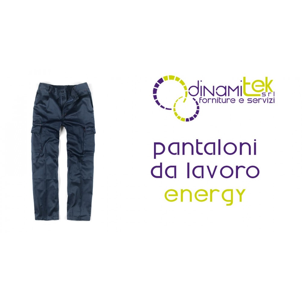 14030B PANTALONI DA LAVORO ENERGY Dinamitek 1