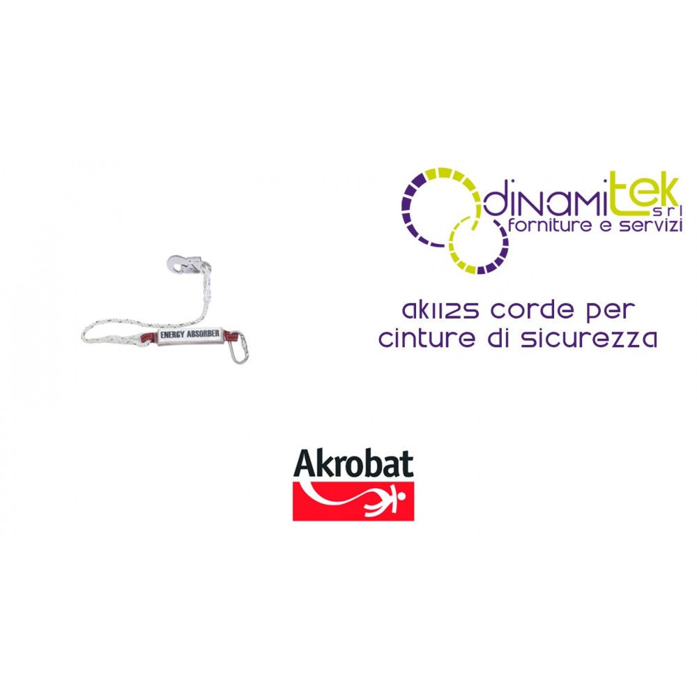 KABEL FüR SICHERHEITSGURTE AK112S AKROBAT Dinamitek 1
