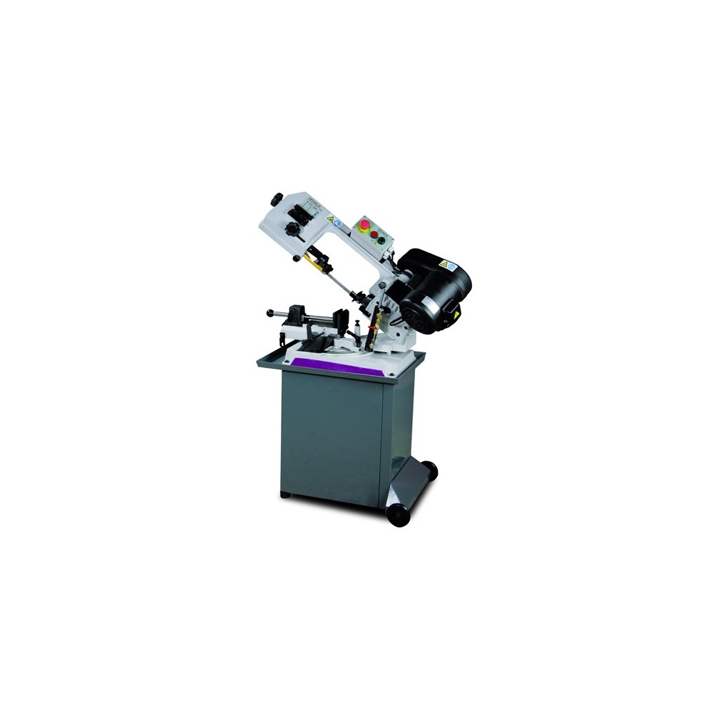 OPT057OP0131 - BAND-SäGE MASCHINE MODELL S 131GH FüR DIE BEARBEITUNG VON METALL MIT EINEM BüGEL SCHWENKBAR 220V Dinamitek 2