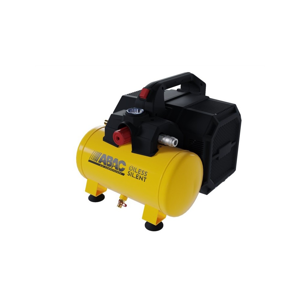 ABAC START XT SIL öLFREIER SILENT-KOMPRESSOR 0,75 PS 6L 8 BAR | 1129981174 Dinamitek 2