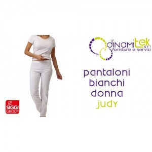 JUDY DAMENHOSE | 60 % BAUMWOLLE, 40 % POLYESTER, 200 G | ART. 04PA0909/00 SIGGI Dinamitek 1