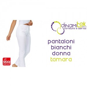 TAMARA WOMEN'S TROUSERS | COTTON/ELASTANE | 115/160 GR/M2 | ART. 04PA0997/00 SIGGI Dinamitek 1