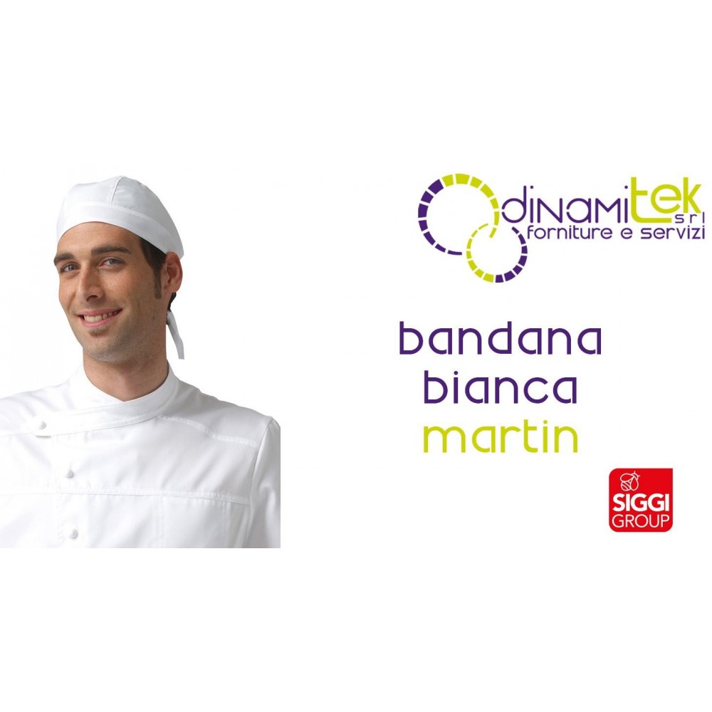 BANDANA MARTIN HORECA | 65% POLIéSTER/35% ALGODóN | TALLA úNICA | ART. 28BE0017/00 SIGGI Dinamitek 1