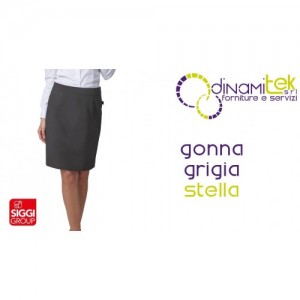 WOMEN'S STAR SKIRT | 90% POLYESTER 175 G | HORECA | ART. 28GO0052/00 SIGGI Dinamitek 1