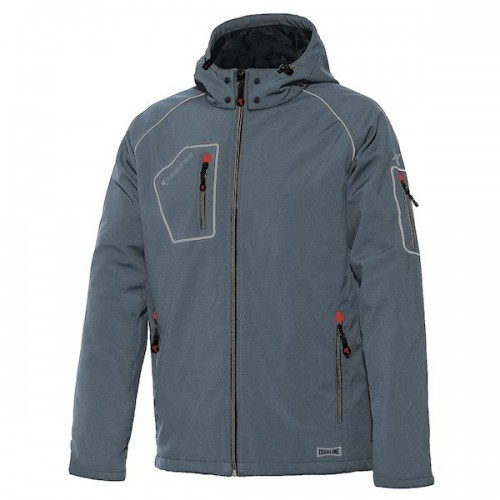ISSALINE 04520 GIACCA PERFECT SOFTSHELL IMBOTTITO GRIGIO Dinamitek