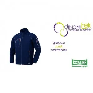 ISSALINE 04515NB GIACCA JUST SOFTSHELL Dinamitek 1