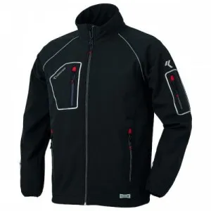 ISSALINE 04515NB GIACCA JUST SOFTSHELL NERO Dinamitek