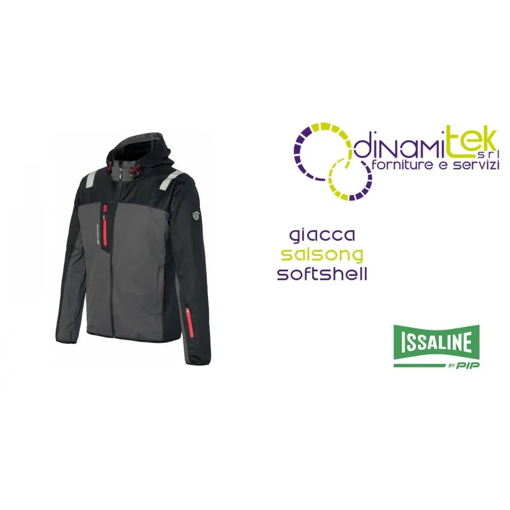 ISSALINE 04511B GIACCA SALSONG SOFTSHELL Dinamitek 1