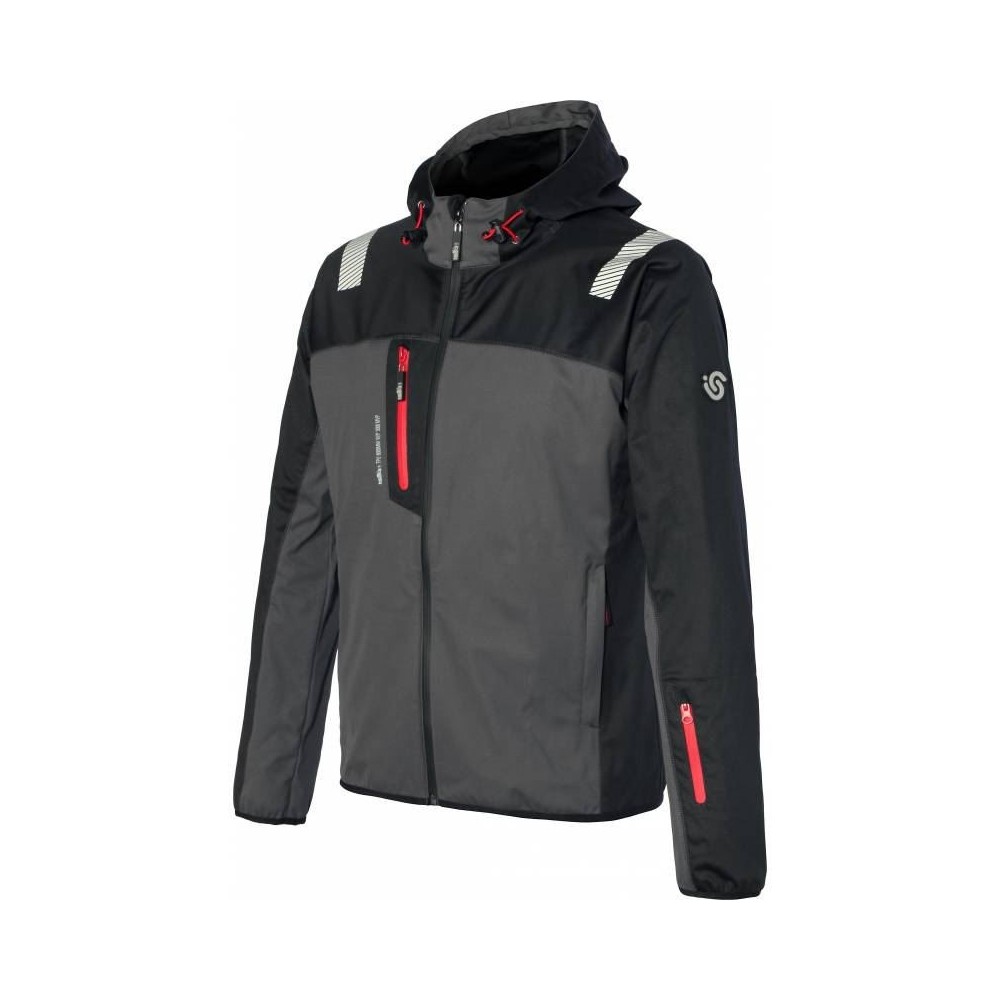 ISSA SALSONG 04511 SOFTSHELL JACKET | 8000 WATERPROOF | CONSTRUCTION PPE Dinamitek 2