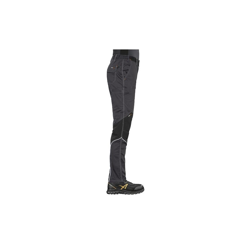 8830B EXTREME STRETCH TROUSERS | 9 POCKETS, CATEGORY I DPI | REFLECTIVE PIPING Dinamitek 7