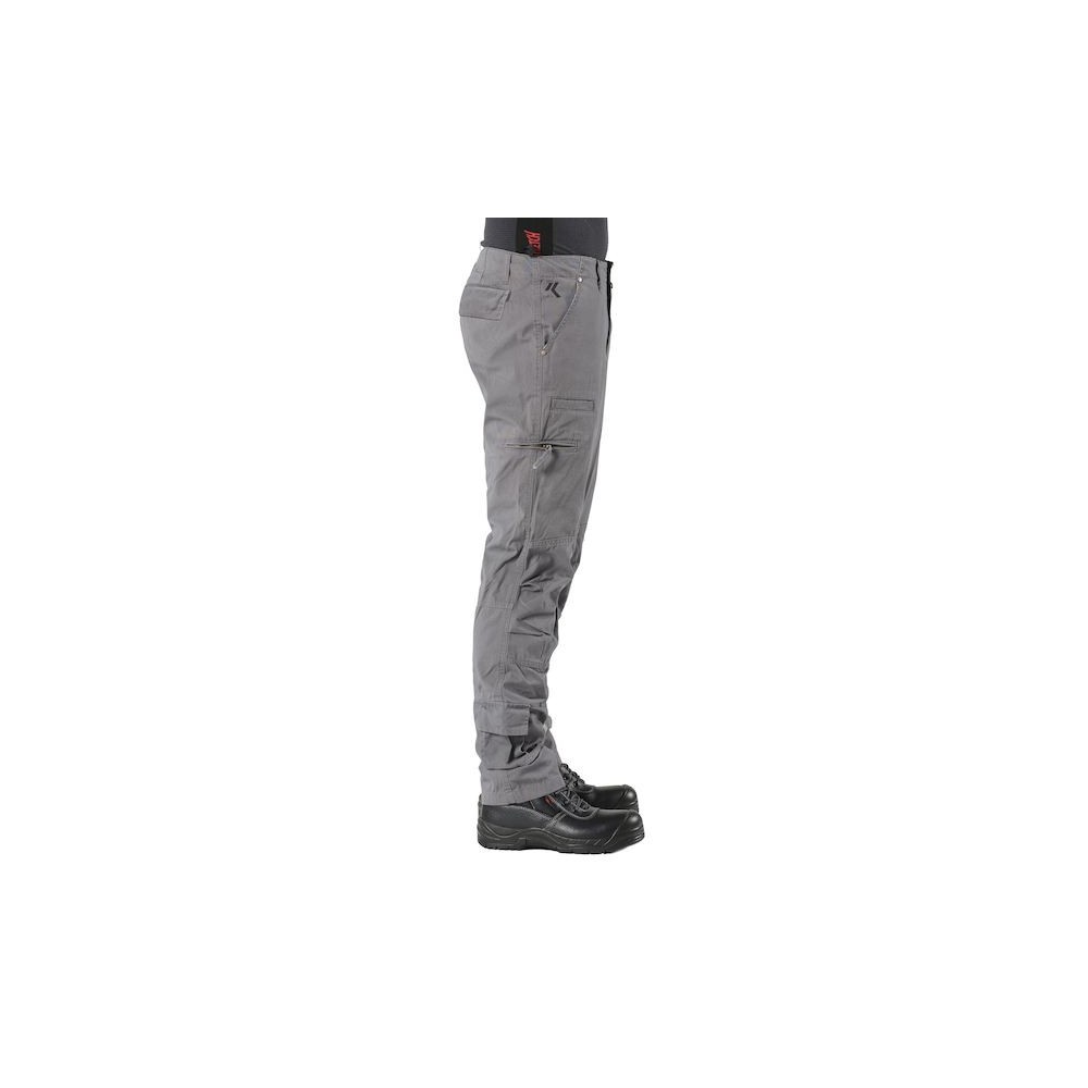 ISSALINE 8028 PANTALONE RAPTOR GRIGIO Dinamitek 3