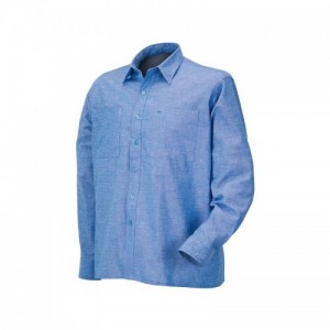 LANGARMHEMD 08160 | 100% OXFORD-BAUMWOLLE HELLBLAU | CE CAT I Dinamitek 2