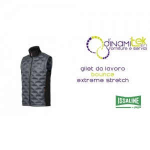 GILET BOUNCE EXTREME 8887B ISSA LINE SOFTSHELL PUMINO ANTIVENTO 4 STAGIONI Dinamitek 1