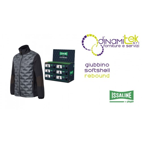 GIUBBINO SOFTSHELL REBOUND 8886D IBRIDO TERMIC E ANTIVENTO CE CAT. I Dinamitek 1
