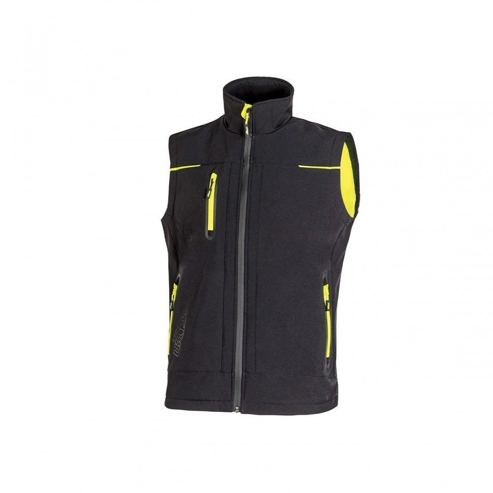 GILET SOFTSHELL UNIVERSE U-POWER | U-TEX IMPERMéABLE 320 G/M² | S-5XL Dinamitek 2