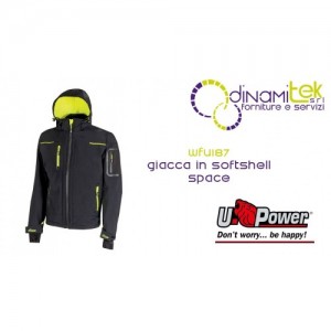 U-POWER WFU187 GIACCA IN SOFTSHELL SPACE Dinamitek 1