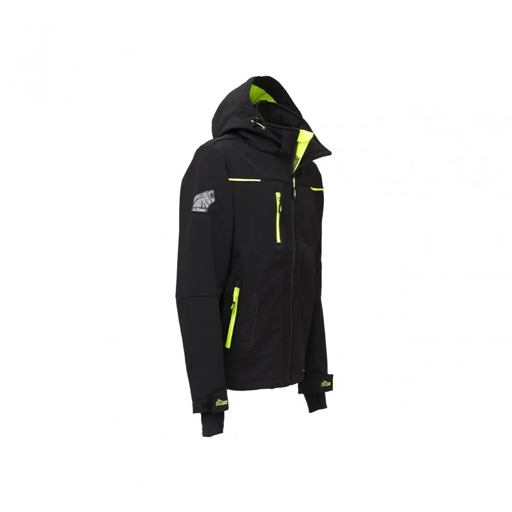 VESTE SOFTSHELL U-POWER SPACE | U-TEX IMPERMéABLE ET RESPIRANTE | 320 G/M² | S-5XL Dinamitek 8