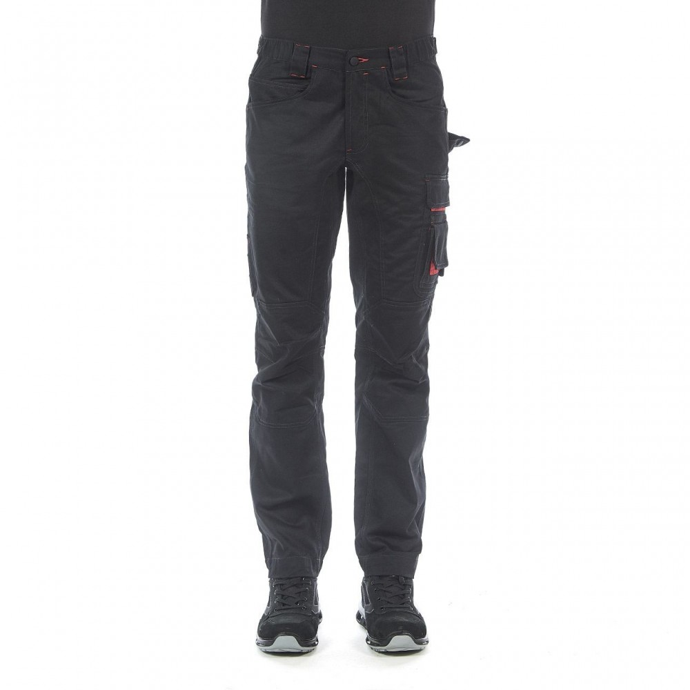 PANTALON DE TRAVAIL SMILE U-POWER | SERGé 245 G | 60 % COTON | NORME CE EN ISO 13688 Dinamitek 3
