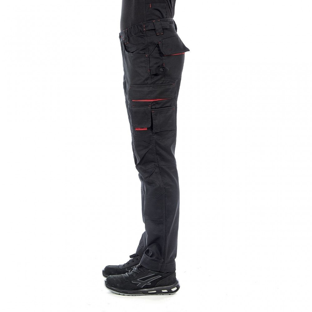 SMILE U-POWER WORK TROUSERS | 245G TWILL | 60% COTTON | CE EN ISO 13688 Dinamitek 4
