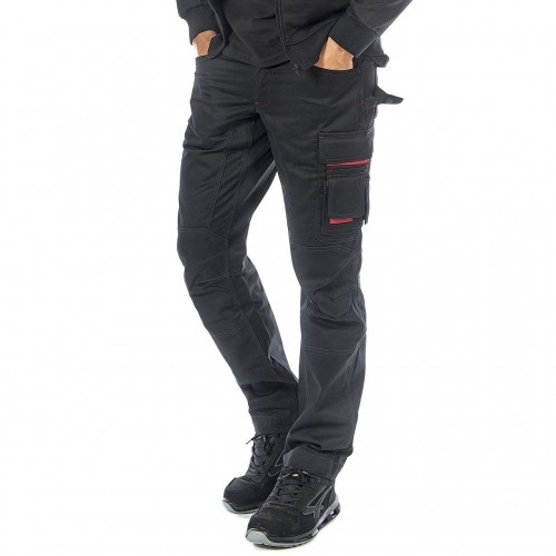 PANTALON DE TRAVAIL SMILE U-POWER | SERGé 245 G | 60 % COTON | NORME CE EN ISO 13688 Dinamitek 8
