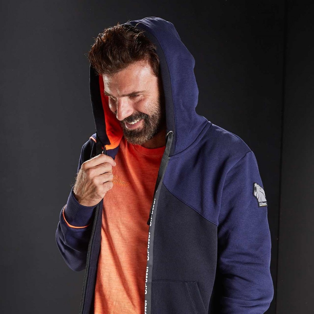 SWEAT-SHIRT U-POWER JUPITER | 65 % COTON 310 G/M² | ZIP ET CAPUCHE | S-4XL Dinamitek 7