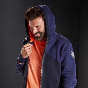SUDADERA U-POWER JUPITER | 65 % ALGODóN, 310 G/M² | CREMALLERA Y CAPUCHA | TALLAS S-4XL Dinamitek 7