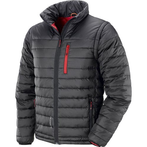 BRIG 422128 CHAQUETA ACOLCHADA CON MANGAS DESMONTABLES DE POLIéSTER/PU Dinamitek 3