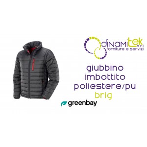 BRIG 422128 CHAQUETA ACOLCHADA CON MANGAS DESMONTABLES DE POLIéSTER/PU Dinamitek 4