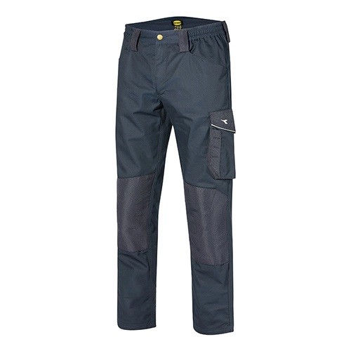 PANTALONI DA LAVORO BLU CON GINOCCHIERE ROCK DIADORA UTILITY Dinamitek