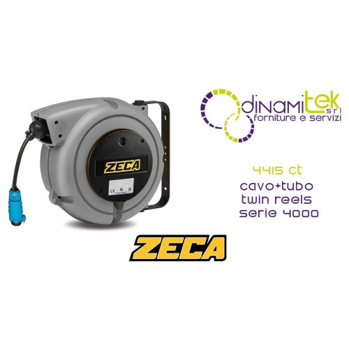 TWIN REELS 4000 SERIES CABLE REELS: ENERGY AND AIR FOR EVERY NEED 4415 CT ZECA Dinamitek 1
