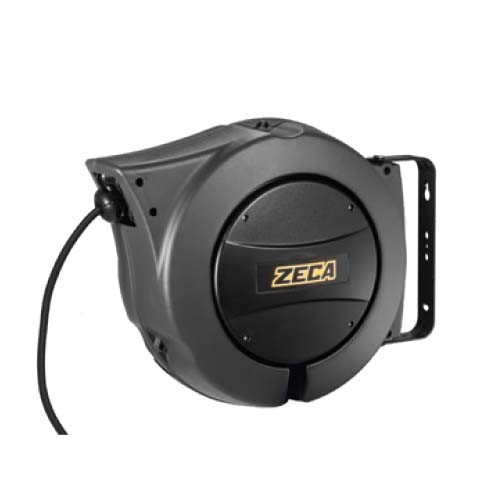 ZECA AM70415 CTP TWIN ROLLS AM70 SERIES: ENROLLADOR DE CABLE + MANGUERA DE ENERGíA + AIRE CON CAJA DE CONEXIONES – 9 M, 4 CONDUC Dinamitek 2
