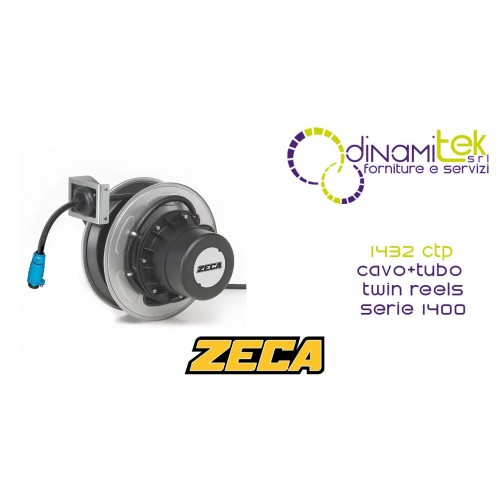 KABELTROMMEL - KABEL + LUFTSCHLAUCH DOPPELTROMMEL SERIE 1400 1432 CTP ZECA Dinamitek 1