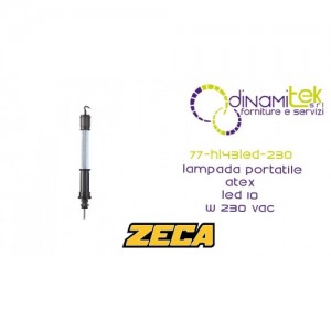 TRAGBARE ATEX-LED-LAMPE | 10 W, 230 V 77-HL43LED-230 ZECA Dinamitek 1