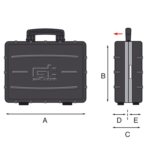 VALISE PROFESSIONNELLE GT LINE ATOMIK215 PEL – LéGèRE, SéCURISéE ET PARFAITEMENT ORGANISéE Dinamitek 5