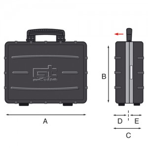 VALISE PROFESSIONNELLE GT LINE ATOMIK215 PEL – LéGèRE, SéCURISéE ET PARFAITEMENT ORGANISéE Dinamitek 5
