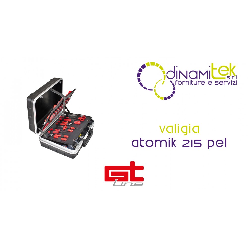 MALETA PROFESIONAL GT LINE ATOMIK215 PEL: LIGERA, SEGURA Y TOTALMENTE ORGANIZADA Dinamitek 1