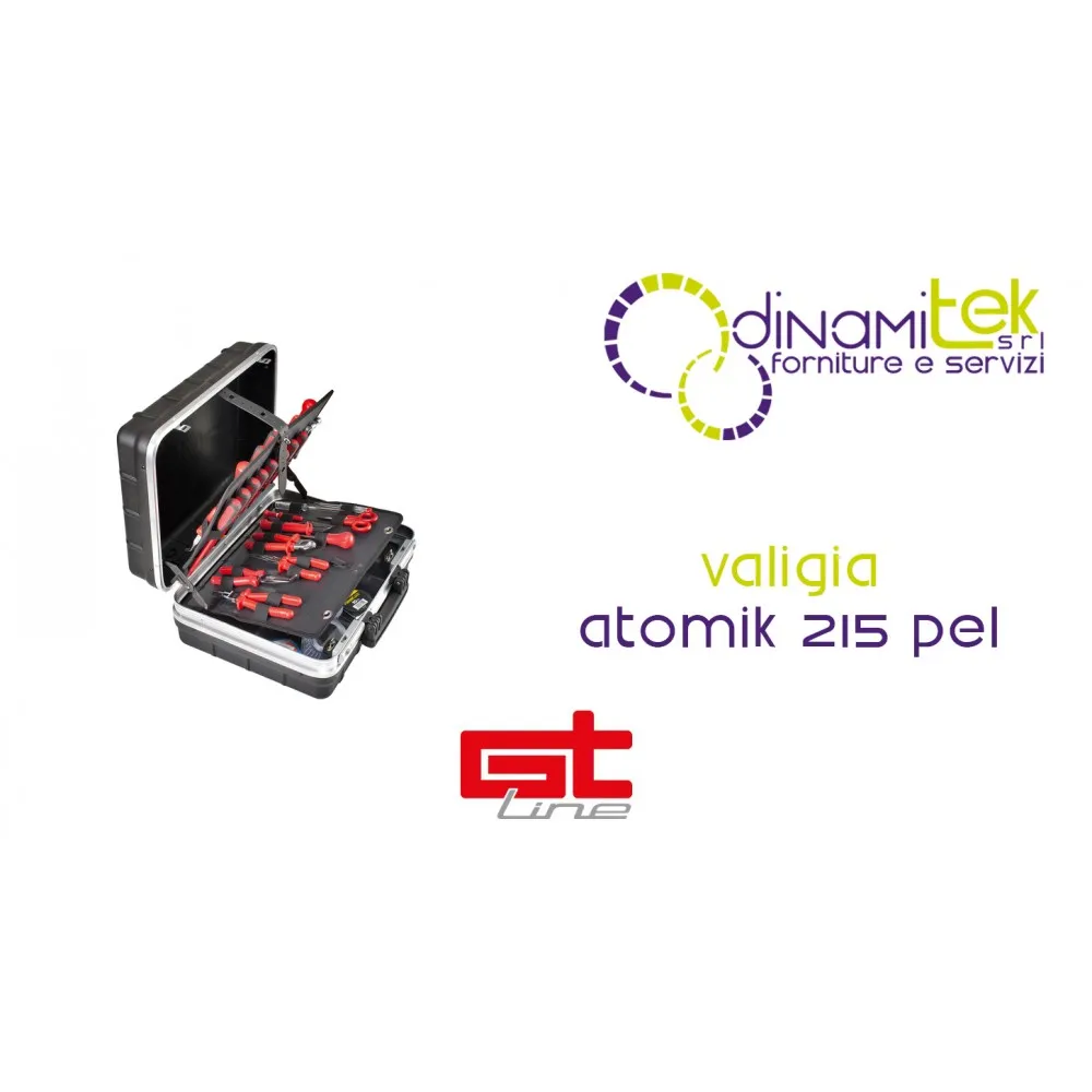 GT LINE ATOMIK215 PEL PROFI-KOFFER – LEICHT, SICHER, RUNDUM ORGANISIERT Dinamitek 1