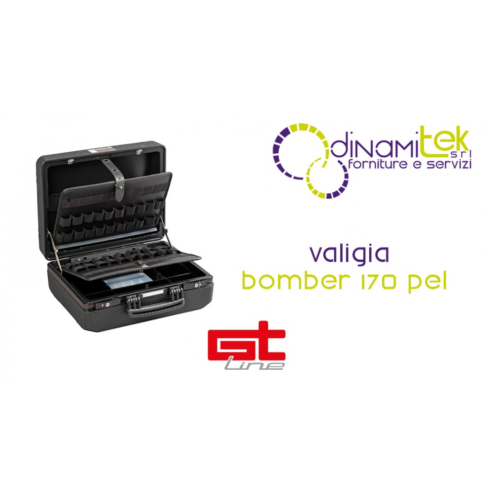GT LINE BOMBER 170 PEL PROFI-KOFFER – EXTREME ROBUSTHEIT, ROTATIONSFORMUNG UND INTELLIRESPOND Dinamitek 1