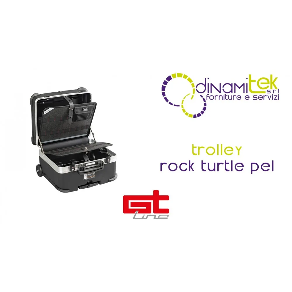 GT LINE PROFESSIONAL TROLLEY ROCK TURTLE PEL – ROBUSTER UND SICHERER WERKZEUGKOFFER Dinamitek 1