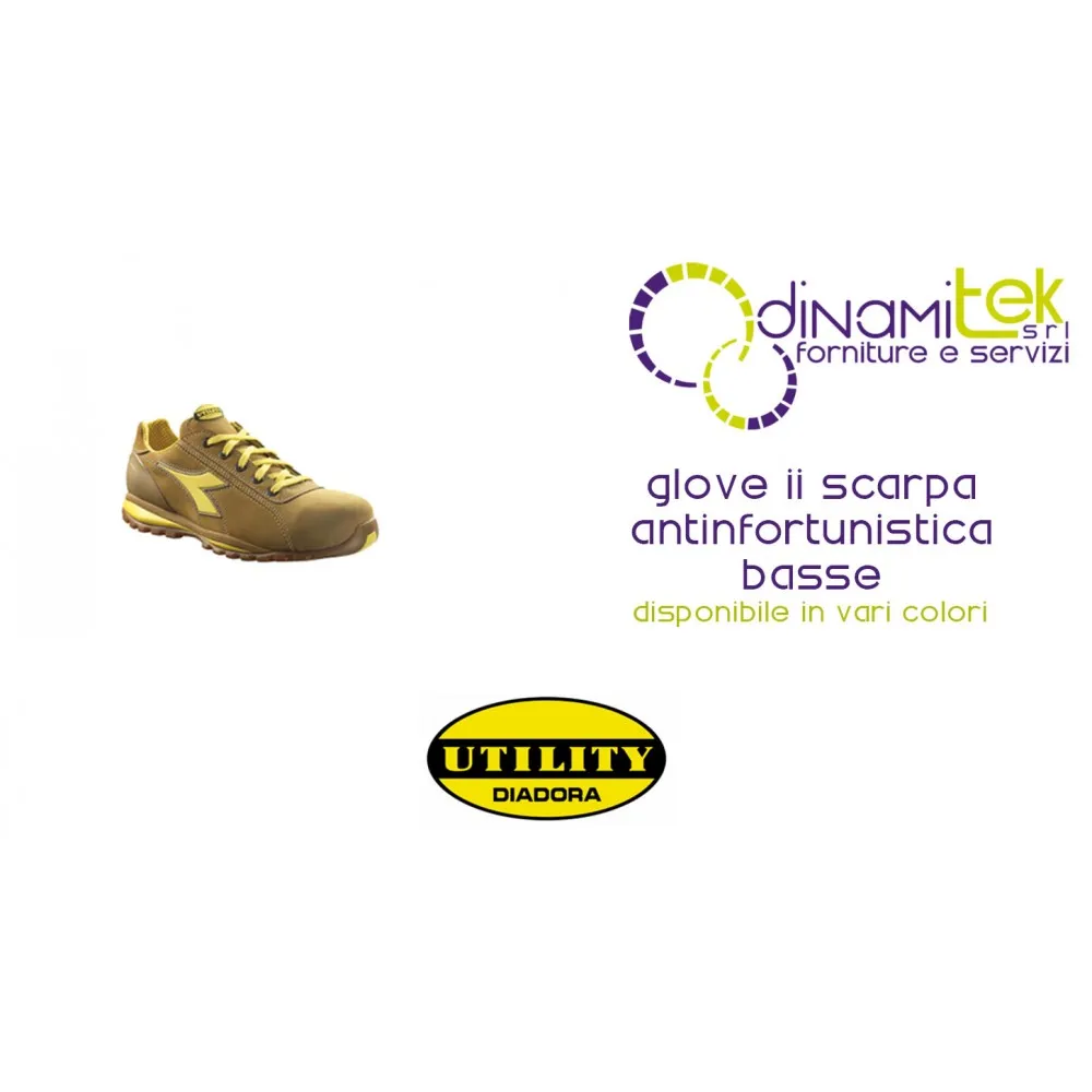 SCARPA ANTINFORTUNISTICA GLOVE II S3 HRO SRA DIADORA UTILITY Dinamitek 1