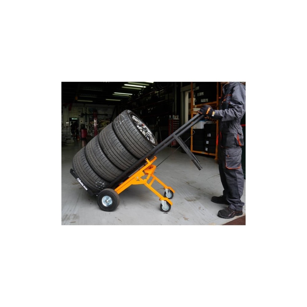 CARRO PARA TRANSPORTE DE NEUMáTICOS | CARGA MáXIMA 200 KG | COMPRAR EN DYNAMITEK 3035 BETA Dinamitek 3
