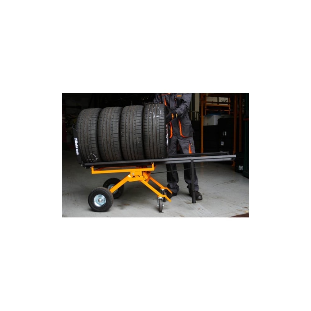 CHARIOT DE TRANSPORT DE PNEUS | CHARGE MAX. 200 KG | DISPONIBLE SUR DYNAMITEK 3035 BETA Dinamitek 4